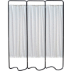 Omnimed® Privacy Screen, Beamatic™ Screen Frame, 3 Sections, Black