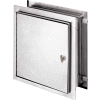Omnimed® Stainless Steel Pass-Thru Cabinet with Thumb Latch, 12"H x 11-1/2"W x 8-1/4"D