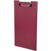 Omnimed&#174; Poly Standard Clipboard, 9&quot;W x 12-7/8&quot;H, Burgundy