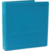 Omnimed® 2" Molded Ring Binder, 3-Ring, Side Open, Holds 375 Sheets, Aqua