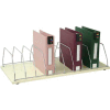 Omnimed® Table Top Storage Rack, 10 Binder Capacity, Beige