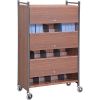 Omnimed® Versa Cabinet Style Rack with Locking Panels, 3 Shelves, Woodgrain