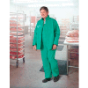 Onguard Sanitex Green Jacket W/Hood Snaps, PVC on Polyester, M