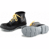 Onguard Men's Boot, 6" Polyblend Black Steel Toe W/Cleated Outsole, PVC, Size 7