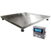Optima 916 Series Stainless Steel NTEP 48" x 48" Heavy Duty Pallet Digital Scale 5,000lb x 1lb