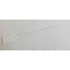 Global Industrial Adjustable One Piece Seal, White, 100/Pack