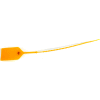Global Industrial Adjustable One Piece Seal, Yellow, 100/Pack
