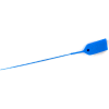 Global Industrial Adjustable One Piece Seal, Med Blue, 100/Pack