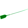 Global Industrial Adjustable One Piece Seal, Kelly Green, 100/Pack