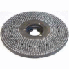 Bissell Commercial 17" Pad Holder, Green Bristles