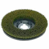 Bissell Commercial 17" Nylon Grit Brush, Green/Gray