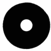 Bissell Commercial 17" Stripping Pad, Black