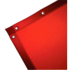 See-Thru Welding Curtain - 6 Ft. x 8 Ft. - Vinyl - Spectra Orange