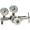 M1 Series Flow Gauge Regulator - Oxygen - 2-15 LPM - CGA-870 Yoke - 3000 PSI Inlet