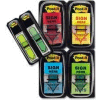 Post-it® Message Flags Value Pack, "Sign Here", 1" Wide, Assorted, 200/Pack + FREE Arrow Flags