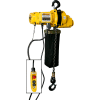 OZ Lifting 1/2 Ton Electric Chain Hoist, 20' Lift, 12.5 FPM, 110V
