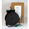 Pac Strapping Polyester Kit w/ Tensioner/Sealer/Seals & Cart, 4200'L x 5/8&quot; Strap Width Coil, Black