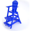 Frog Furnishings Lifeguard Chair, 46" Seat Height, Blue