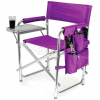 Picnic Time Sports Chair 809-00-101-000-0, 19"W X 4.25"D X 33.25"H, Purple