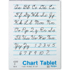 Pacon® Chart Tablets w/Cursive Cvr 74610, 24" x 32", White, 25 Sheets/Pack