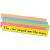 Pacon® Peacock Sentence Strips, 3" x 24", Super Bright, 100 Cards/Pack