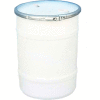 US Roto Molding 15 Gallon Plastic Drum SS-OH-15 - Open Head with Bung Cover - Lever Lock - Natural