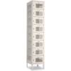 Penco 6A395-056 Invincible II Locker, 8 Tier Basic Unit, 12"W x 15"D x 9"H, Sunburst