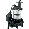 Flotec Submersible Thermoplastic Sump Pump 1/4 HP