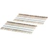 Freeman Framing Nails FR.113-2GRS, 2" x .113", Plastic Collated, Galvanized Ring Shank, 2000/Bx