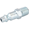 Freeman Male To Male Industrial Plug Z1414MMIP, 1/4" x 1/4", Zinc