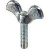 10-24 x 1-1/2" Wing Screw - 1-1/16" Head Width - Malleable Iron - Plain - USA - Pkg of 25