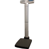 Health O Meter 499KL Waist High Digital Physician Scale 500 x 0.2lb/ 220 x 0.1kg w/ Wheels