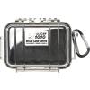 Pelican 1010 Watertight Micro Case With Liner 5-7/8" x 4-5/8" x 2-1/8", Black