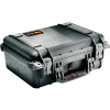 Pelican 1450 Watertight Medium Case With Foam 14-11/16" x 13" x 6-13/16", Black