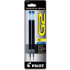 Pilot® G2 Gel Pen Refill, Bold, Blue Ink, 2/Pack