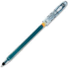 Pilot® Neo-Gel Rolling Ball Pen, Non-Refillable, Clear Barrel, 0.7mm, Black Ink, Dozen