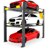 BendPak® Tri-Level Parking Lift 9,000 and 7,000 lb Capacity, Galvanized