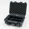 Nanuk 915 Case w/Padded Divider, 15-3/8"L x 12-1/8"W x 6-13/16"H, Graphite