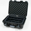 Nanuk 920 Case w/Padded Divider, 16-11/16"L x 13-3/8"W x 6-13/16"H, Black