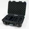 Nanuk 925 Case w/Padded Divider, 18-11/16"L x 14-13/16"W x 7"H, Black
