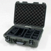 Nanuk 925 Case w/Padded Divider, 18-11/16"L x 14-13/16"W x 7"H, Olive