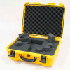 Nanuk 930 Case w/Foam, 19-13/16"L x 16"W x7-5/8"H, Yellow