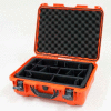 Nanuk 930 Case w/Padded Divider, 19-13/16"L x 16"W x7-5/8"H, Orange