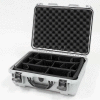 Nanuk 930 Case w/Padded Divider, 19-13/16"L x 16"W x7-5/8"H, Silver