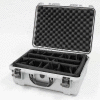 Nanuk 940 Case w/Padded Divider, 21-11/16"L x 16-7/8"W x 8-1/2"H, Silver