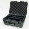 Nanuk 940 Case w/Padded Divider, 21-11/16"L x 16-7/8"W x 8-1/2"H, Olive