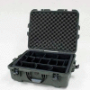 Nanuk 945 Case w/Padded Divider, 25-1/8"L x 19-7/8"W x 8-13/16"H, Olive