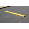 Yellow Speed Bump with Cable Protection & Hardware - 120" Long