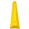 4' Ultra Parking Block with Hardware, 3-1/4"H, Yellow, ULTRA3648PBY