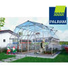 Palram - Canopia Nature&#8482; Americana Hobby Greenhouse HG5212, 12' L X 12' W, Silver